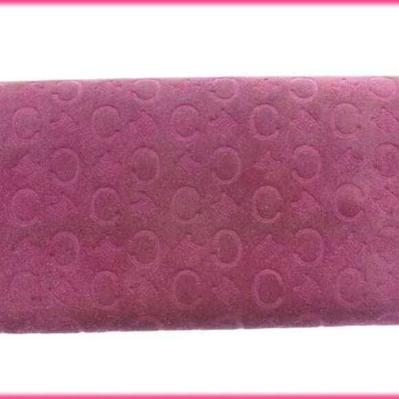 Celine Wallet Purse Long Wallet C Macadam Pink Woman Authentic Used - Picture 2 of 5